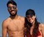 Lucas Paquetá, Duda Fournier e os filhos curtem dia de praia: ‘Looks combinando,