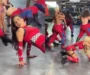 Lexa leva chute da irmã na cabeça durante gravação: “Peruca voou”