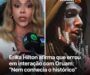 Erika Hilton diz que ‘errou’ ao aconselhar Oruam: ‘Não conhecia o histórico’