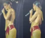 Veja Vídeo – ‘Aplique’ de Maiara cai durante show e ela decide continuar com o cabelo natural; veja