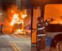 Veja Vídeo – Mais 2 ônibus são incendiados em nova noite de ataques na Zona Sul; veja
