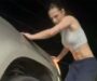 Veja Vídeo – Mulher viraliza ao tentar trocar pneu de carro sozinha; veja desfecho