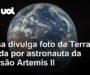 Veja Vídeo – Nasa divulga foto da Terra tirada por astronauta da missão Artemis II