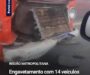 Veja Vídeo – Acidente deixa rastro de destruição e engavetamento com 15 veículos em MG