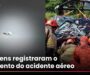Vídeo flagra colisão entre helicópteros que matou seis pessoas no Rio; veja momento