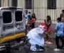 Veja Vídeo – Padre cai ao se pendurar em viatura da Guarda Municipal de Belo Horizonte; veja